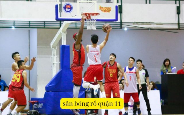 sân bóng rổ quận 11