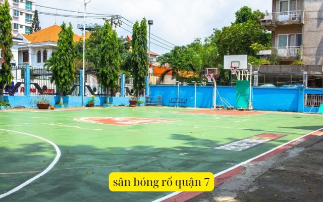 sân bóng rổ quận 7
