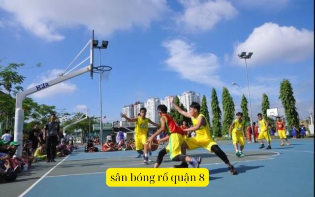 sân bóng rổ quận 8