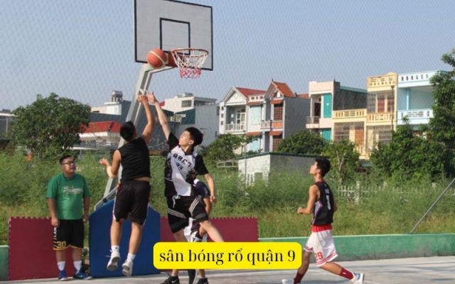 sân bóng rổ quận 9